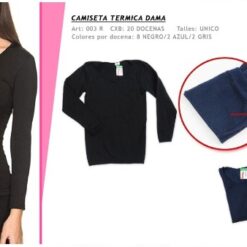 CAMISETA TERMICA DAMA 003R-