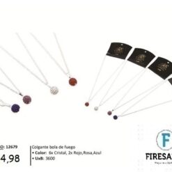 COLGANTE BOLA DE FUEGO 12679