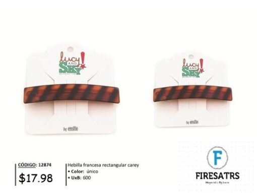 HEBILLA FRANCESA 12874