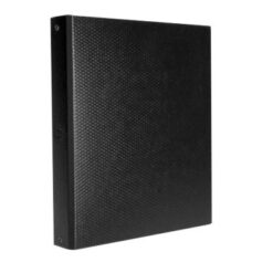 CARPETA FIBRA NEGRA T/ OF Y A4
