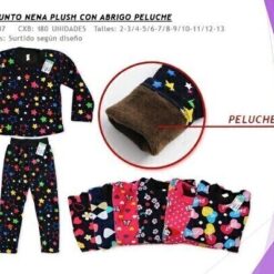 PIJAMA NENA PLUSH CON ABRIGO