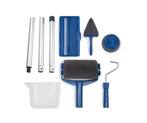 Rodillo Paint Roller Sin Costuras C/extensor Y Accesorios