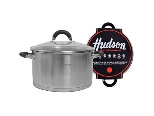 CACEROLA 26C AC.INOX.HUDSON 59595