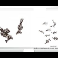 DIJE ACERO 3CM SURT 411604-