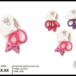 SET GOMITAS GATITO LUNARES 13015-