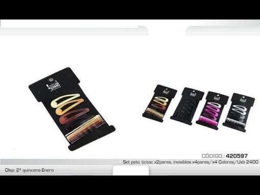 SET DE PELO TIC TAC 420597