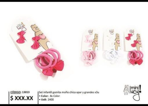 SET INF GOMITAS Y MOÑO 13013-