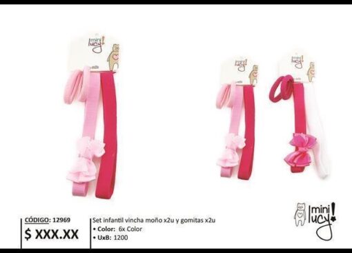 SET INF VINCHA MOÑO X2 12969-