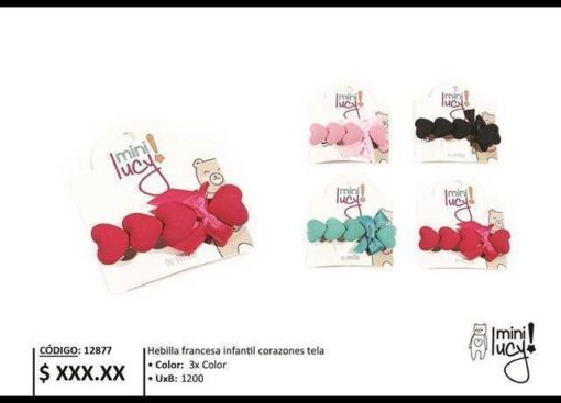 HEBILLAS FRANCESA INF 12877-