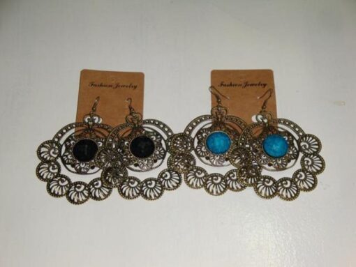 AROS REDONDOS FLOR C/ PIEDRAS 561-19