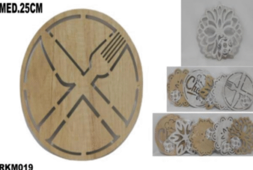 POSAFUENTES MADERA 6 DISEÑOS RKM019