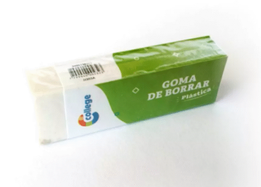 GOMA DE BORRAR COLLEGE PLASTICA