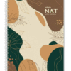 CUAD T/ DURA 21X27CM NATURAL C/ ESPIRAL 21X2 X80 HJ