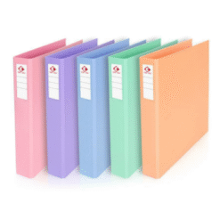 CARPETA PVC THE PEL A4 2X40 C/ PASTEL 2025