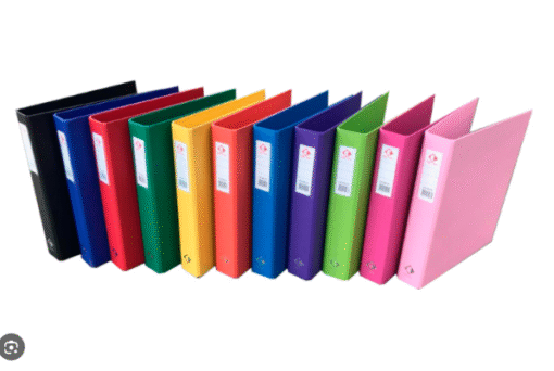 CARPETA THE PEL PVC T/C 3X40 COLORES SURT 2025