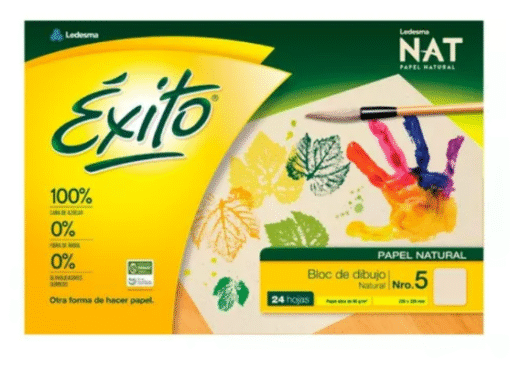 BLOCK DE DIBUJO EXITO NATURAL N5 X24 HJ