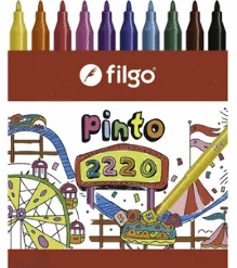 MARCADOR X10 PINTO FILGO SW-CM2220