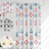 CORTINA BAÑO DOBLE REFORZADA 180X180C YERBAL 52210