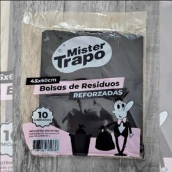 BOLSAS RESIDUOS REFORZADAS 45X60C X10 MISTER TRAPO 72738