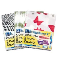 CORTINA BAÑO CLASSIC 180X180C ELIPLAST 17 2332
