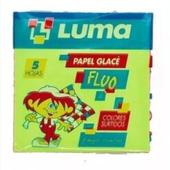 PAPEL GLACE FLUOR X5 67420