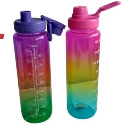 BOTELLA PLAST.TRICOLOR 1L PICO ROSCA 23248