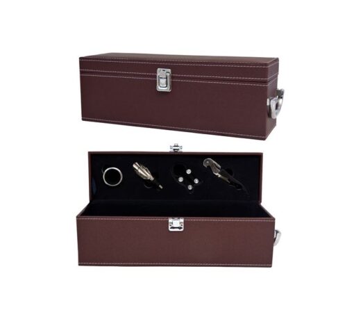 CAJAS MADERA BOTELLA +4 ACC 71271