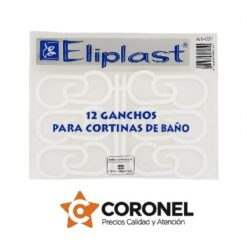 GANCHOS P/CORTINA CADENA X12 ELIPLAST 30316