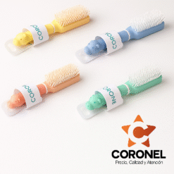 CEPILLO P/CABELLO RECT.11X6 INFANTIL PASTEL 242015 42214