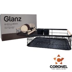 SECAPLATOS AC.NEGRO 45X32X15C C/BAND.Y CUB.GLANZ 22696