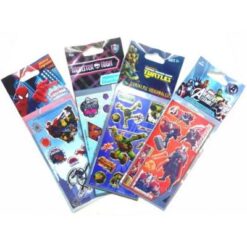 STICKERS BORDE DORADO LICENCIA