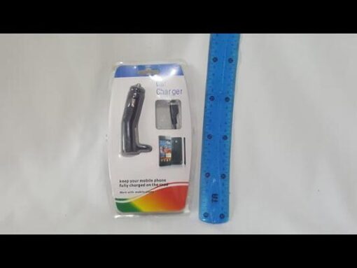CARGADOR PARA AUTO 12 V A MICRO USB EN BLISTER-