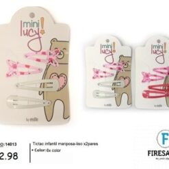 SET TIC TAC INFANTIL MARIPOSA X2U 14013