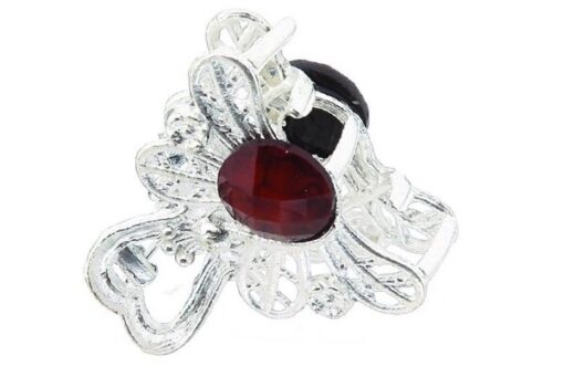 BROCHES MINI FUNDICION PIEDRAS PLATEADO 13936