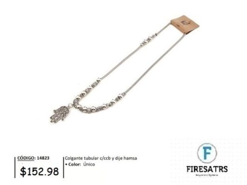 COLGANTE TUBULAR CON CCB HAMSA 14823-