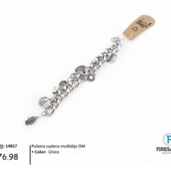 PULSERA CADENA MULTIDIJE OM 14817