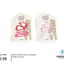 SET TIC TAC INFANTIL CORAZON 14016