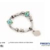 PULSERA ACERO TUBULAR CON DIJES 16398-
