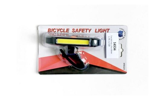 LUZ LED HORIZONTAL P/BICICLETA EN BLISTER 14534