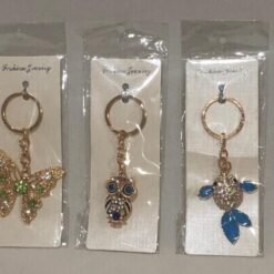 LLAVERO METAL STRASS