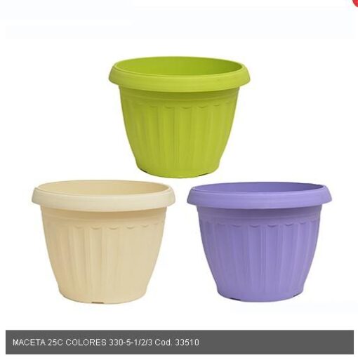 MACETA 25C COLORES 330-5 28154