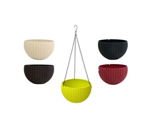 MACETA 222C S/ RATTAN COLGANTE 81284