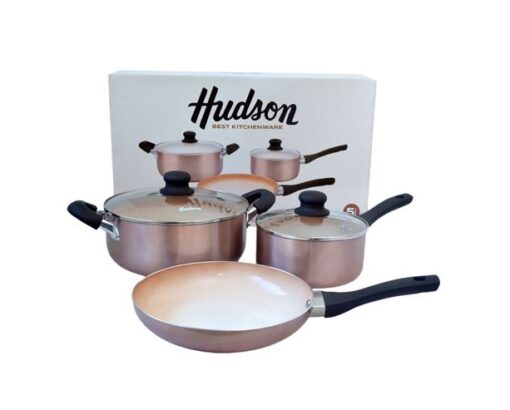 BATERIA 5PZ.CERAM.C/ANTIAD.COBRE HUDSON 52288