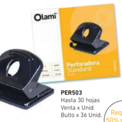 PERFORADORA P/ 30 HOJAS PER503