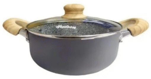 CACEROLA 20C CERAM.C/ANT.GRANITO A.S/MAD.HUDSON 21586