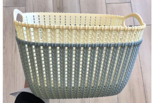 CANASTO CALADO C/MANIJAS 27X22X14C 23670